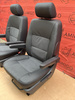Driver passenger seat VW T5 Leather Anthracite Multivan Caravelle Airbag Heated