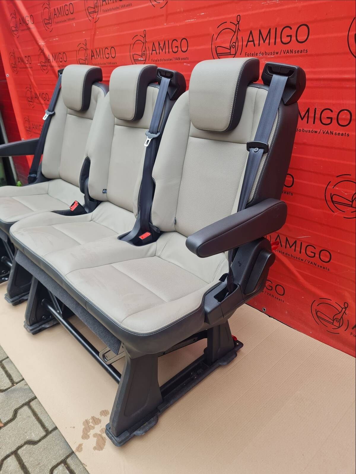 Seat 2+1 Ford Transit Custom 2013-2020 bench rear seats double single LHD