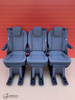 Seat Ford Transit Custom Tourneo bench rear folding seats 3x single seat