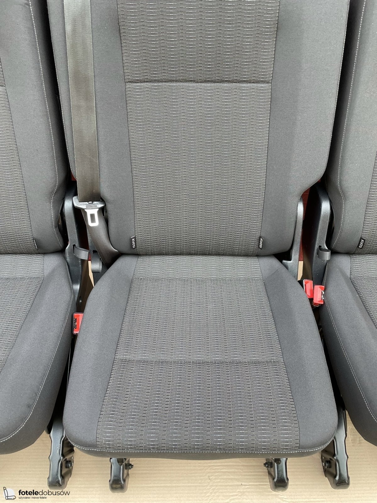 Bench rear triple seat VW T6 Transporter PANDU t5 3x single