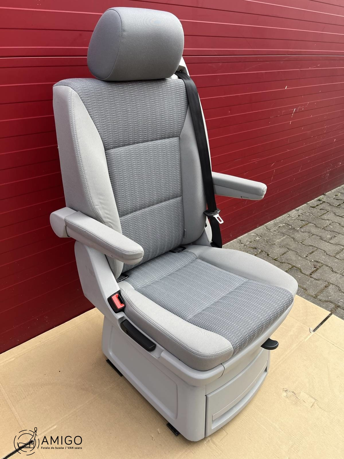 Seat rear VW T6 T5 Multivan Caravelle swivel Pandu Grey