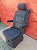 Seat VW T5 DUO Anthracite swivel rear single