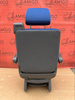 Seat single VW T5 Multivan Caravelle Anthracite Duo Blue rear t6 not swivel