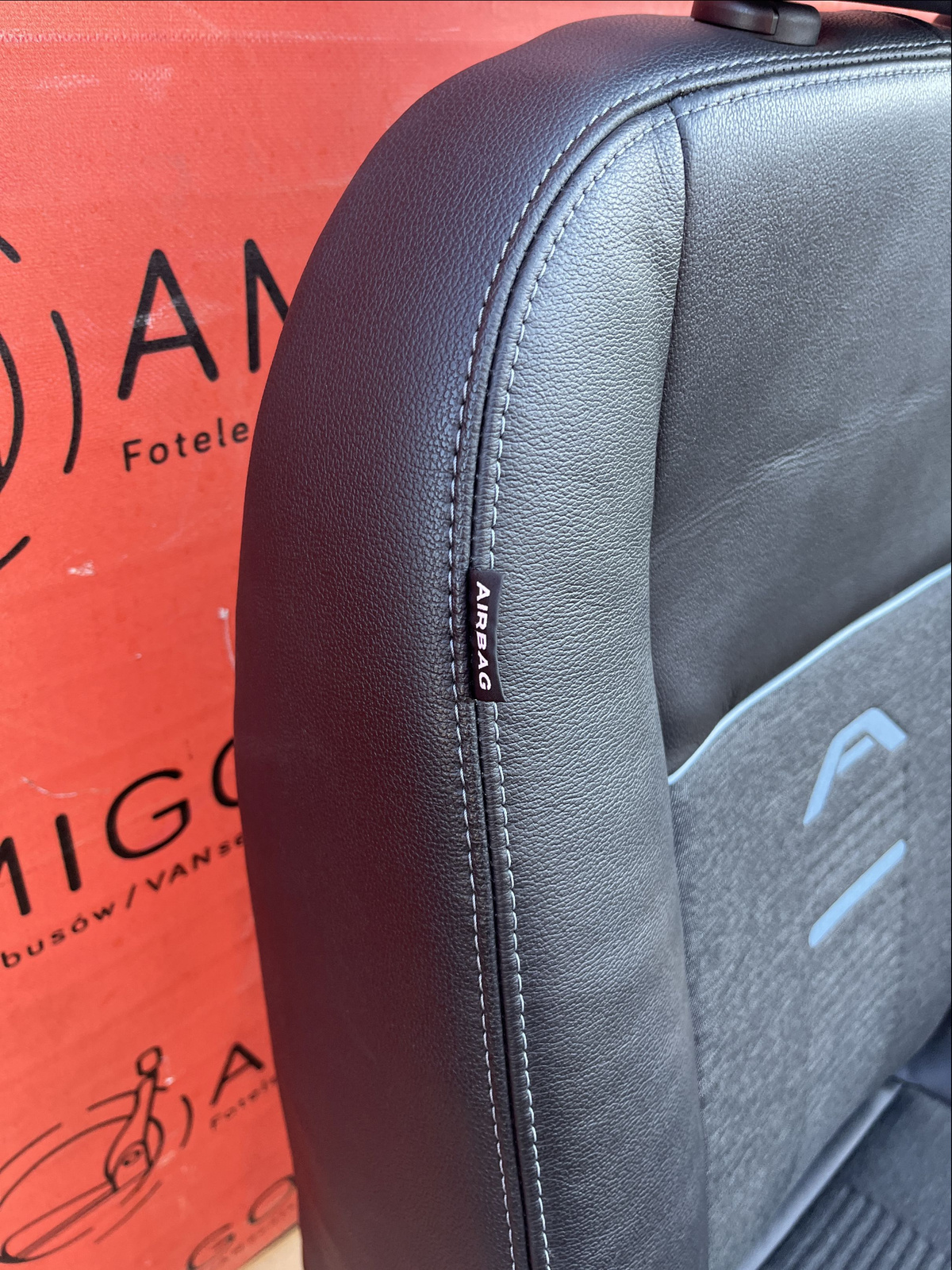 Ford Transit Custom Seat EU passenger | UK driver armrest 2012-2023 ACTIVE heated airbag