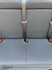 Seat Mercedes Sprinter W907 CREW CAB quadruple rear four-seats bench belts floor
