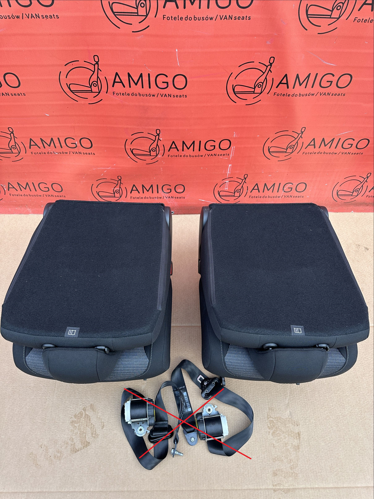 Seats 3rd row single seat Berlingo Doblo Combo Partner Rifter ProAce City