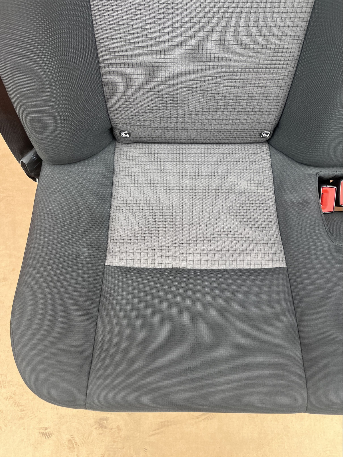 Seat Ford Transit Custom bench triple rear Crew Cab belts Quadrant