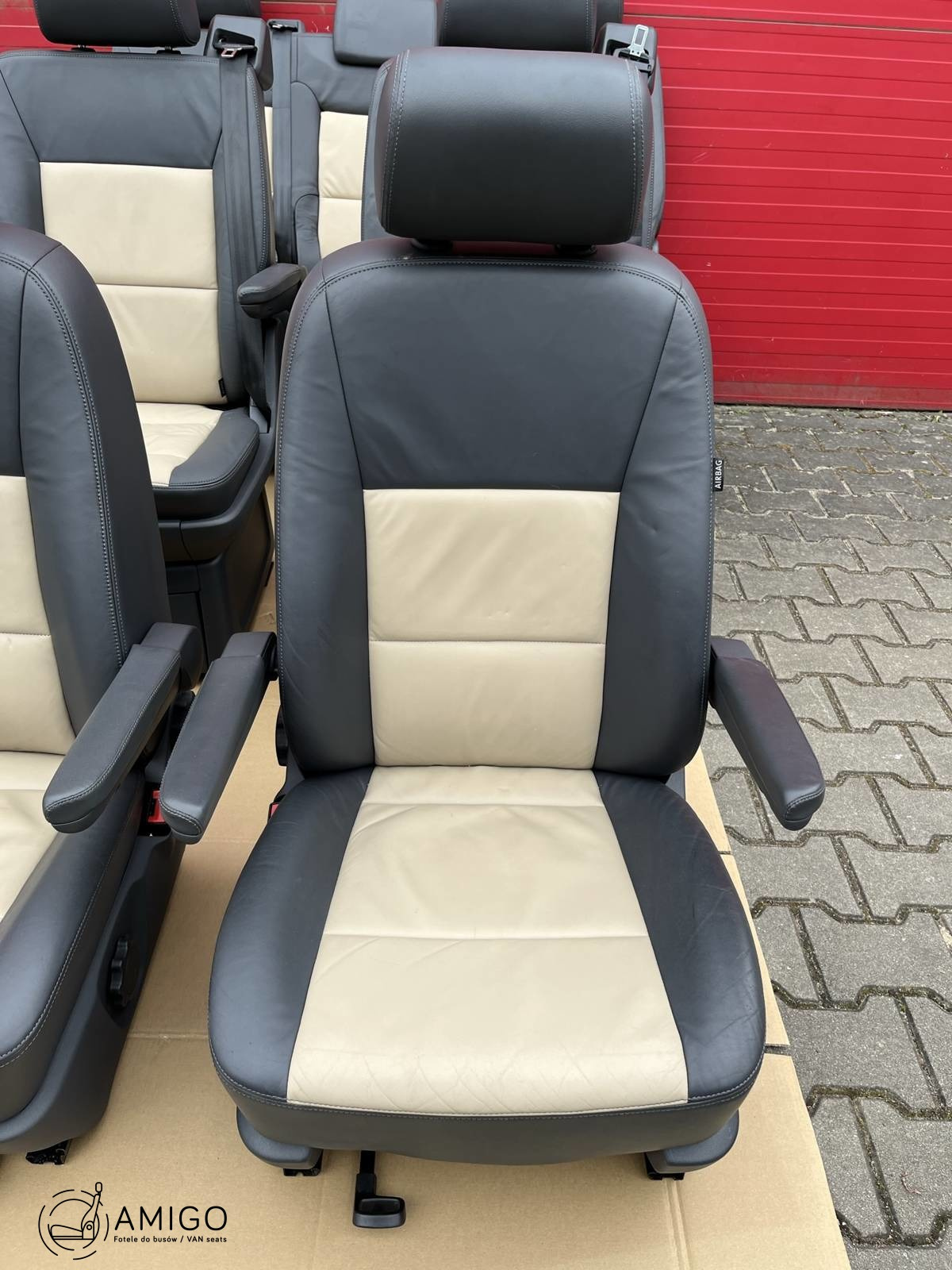 SET Driver passenger swivel Bench rear triple seat VW T5 Multivan Caravelle