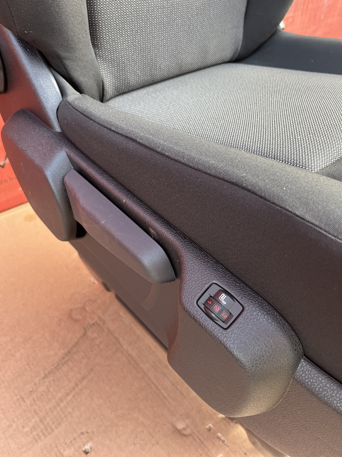 Front EU passenger seat | UK driver Toyota Proace Traveller Spacetourer Expert airbag heating