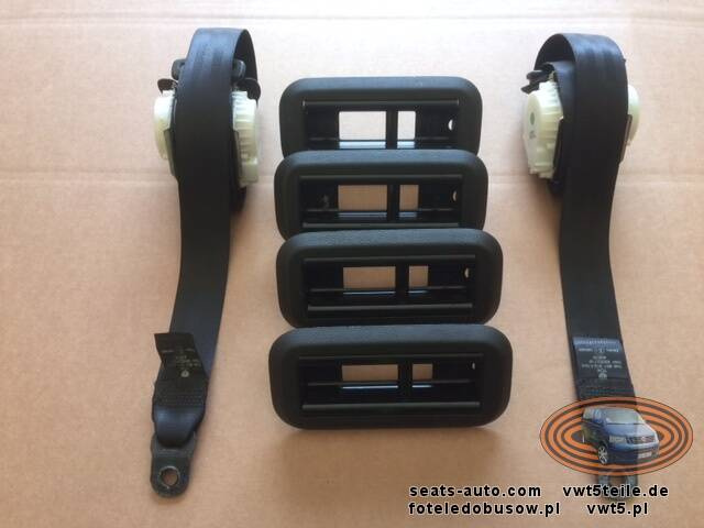 Bench rear triple seat VW T5 Transporter Artificial leather | SET TO SECOND ROW