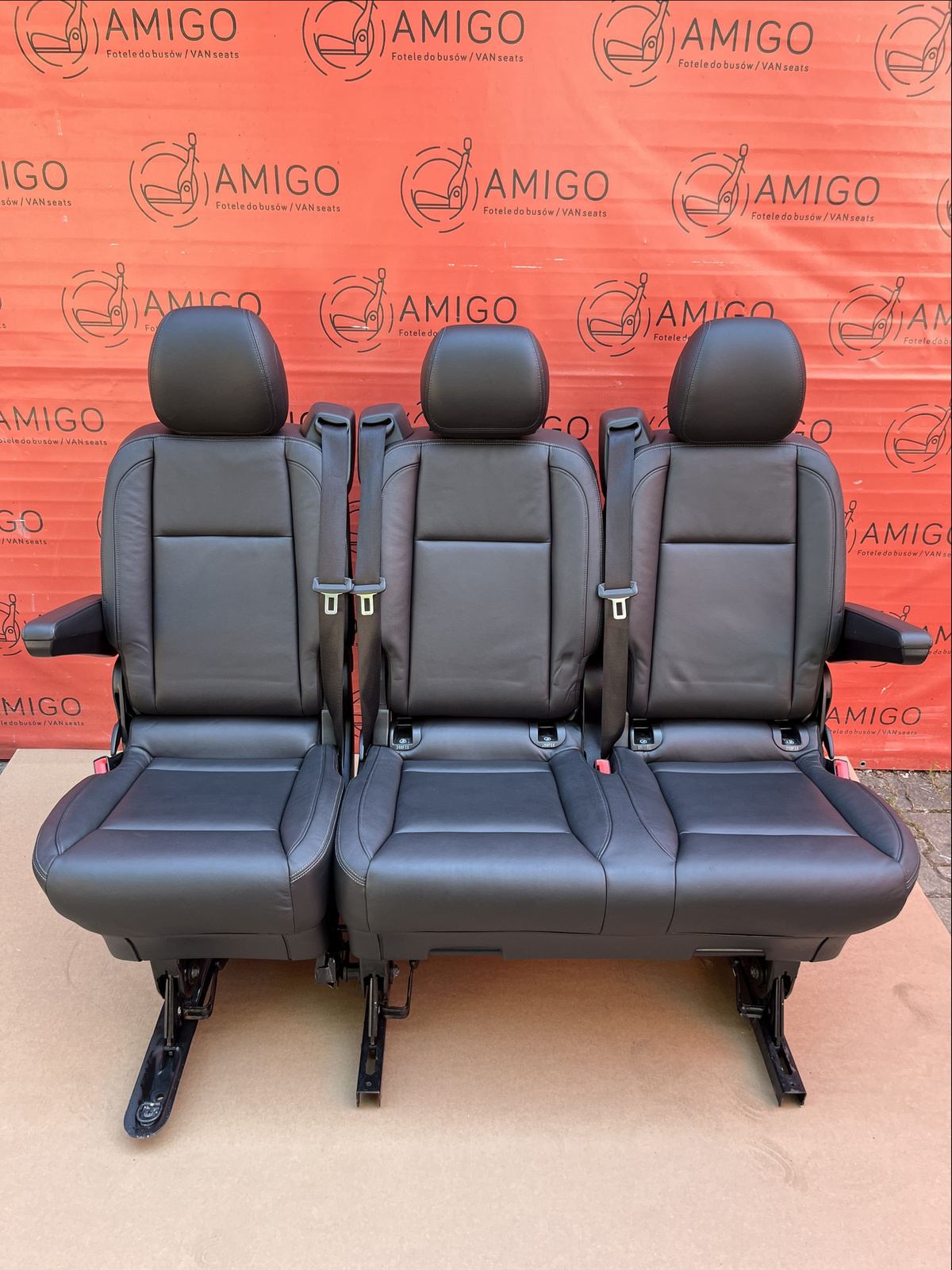 Mercedes V-class Vito Trafic Spaceclass Vivaro Tourer rear bench single seats swivel SET