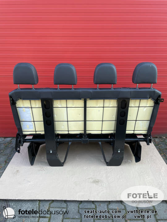 Seat VW Crafter II MAN TGE 2016-2023 quadruple rear four-seats bench belts