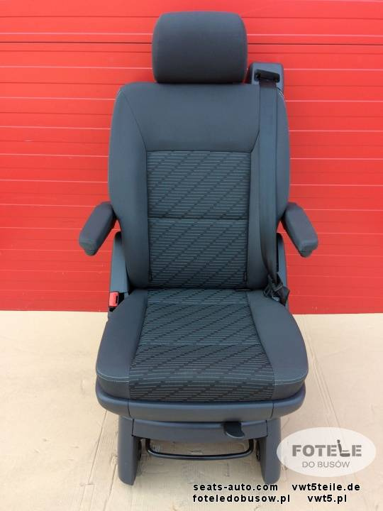 Seat VW T5 T6 Multivan Caravelle Cheyenne swivel rear single