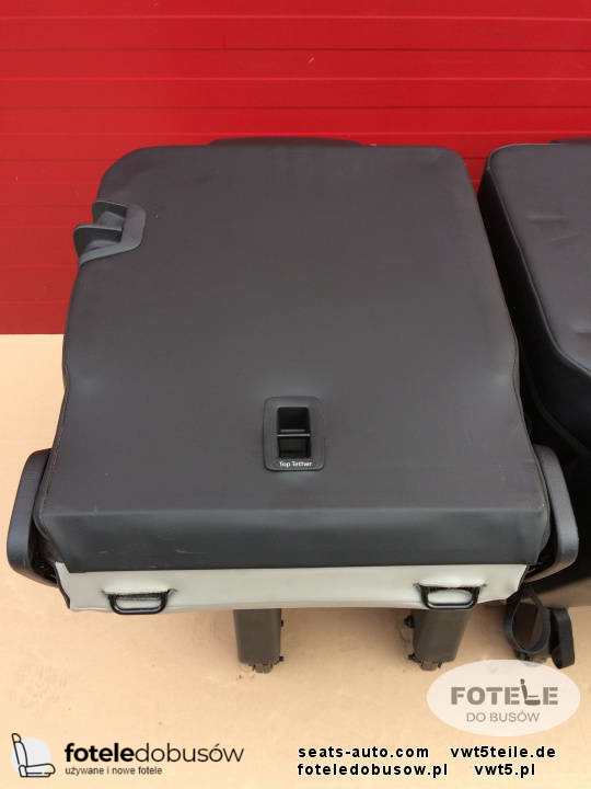 Bench rear triple seat VW T6 Transporter Moonrock Mesh t5 3x single