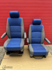 Driver passenger Captain seats seat airbag VW T5 Anthracite DUO BLUE Caravelle
