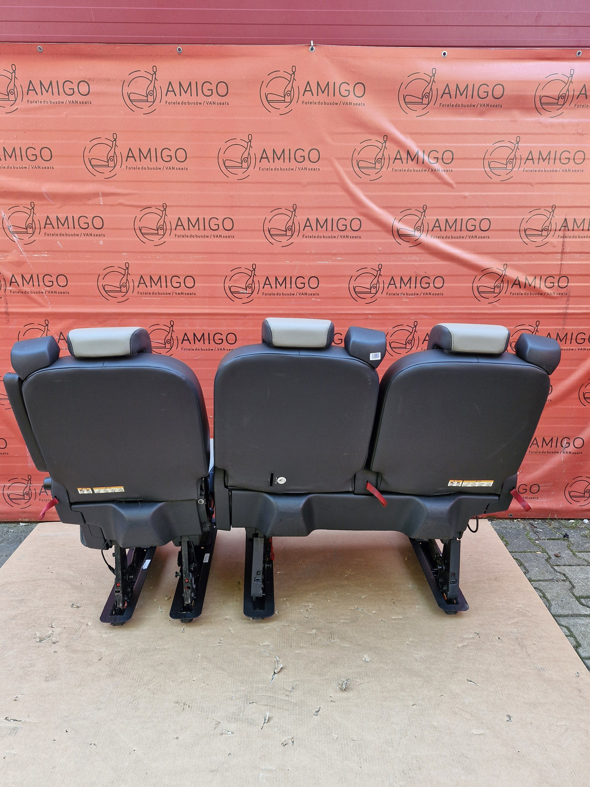 Seat 2+1 Ford Transit Custom 2013-2020 bench rear seats double single RHD
