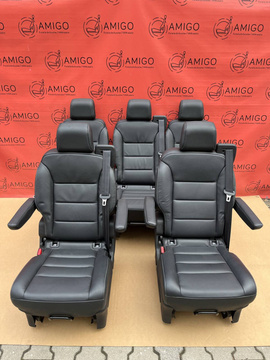 Rear seats bench Traveller Spacetourer Ulysse Zafira Vivaro Proace leather