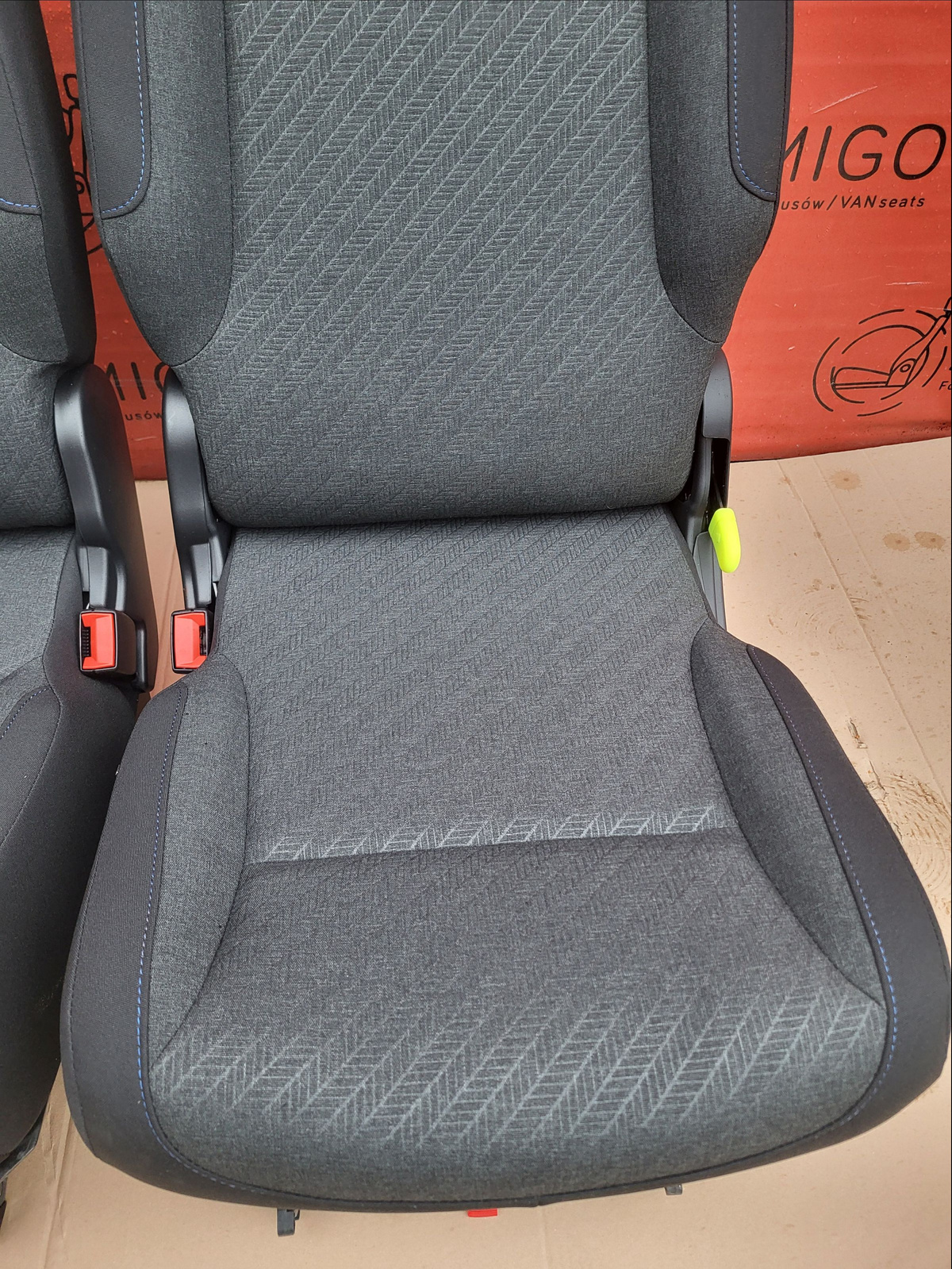 Seats 3rd row single seat Berlingo Doblo Combo Partner Rifter ProAce City