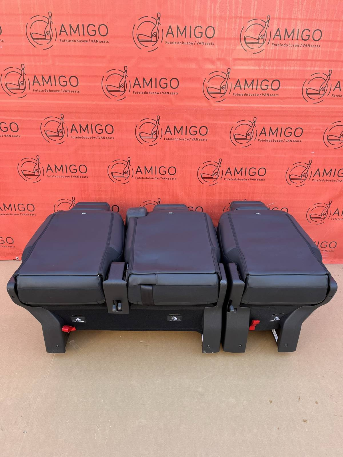 Rear bench seat Traveller Spacetourer Ulysse Zafira Vivaro Proace leather rails