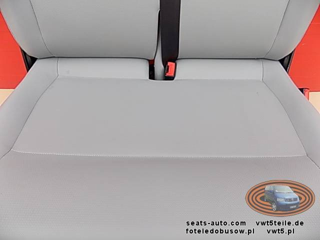 Seat bench double passenger VW T5 Transporter GP Facelift front SKY LHD
