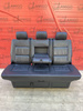 Bench rear triple seat VW T5 anthracite leather Multivan Caravelle