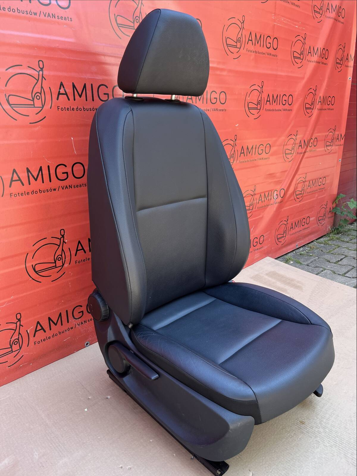 Mercedes Vito W447 MB UK driver EU passenger seat 2014-2023 leatherette airbag