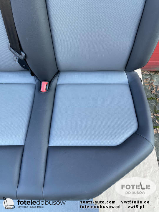 Seat VW Crafter II MAN TGE 2016-2023 quadruple rear four-seats bench belts