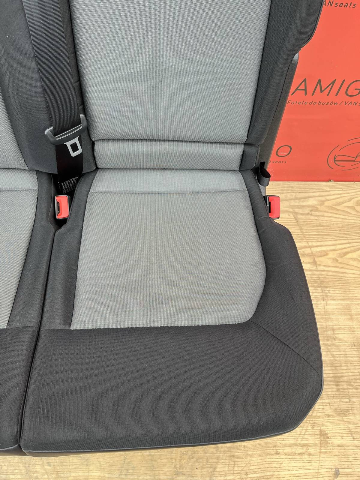 Seat VW Crafter II MAN TGE 2016-2023 double bench passenger seat front LHD