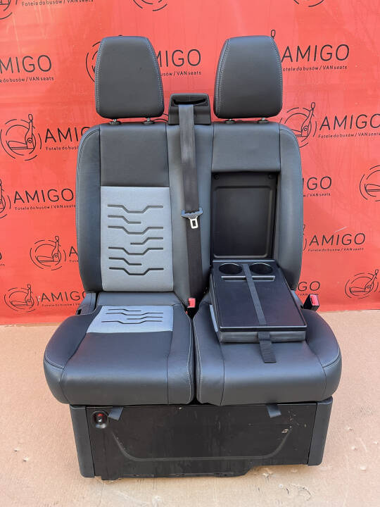 Ford Transit Custom SPORT seat passenger bench ECKO leather