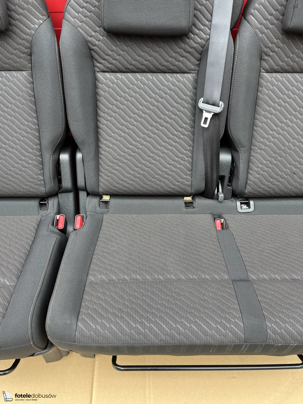 Bench rear triple seat Toyota Proace Verso Traveller Spacetourer Expert Zafira