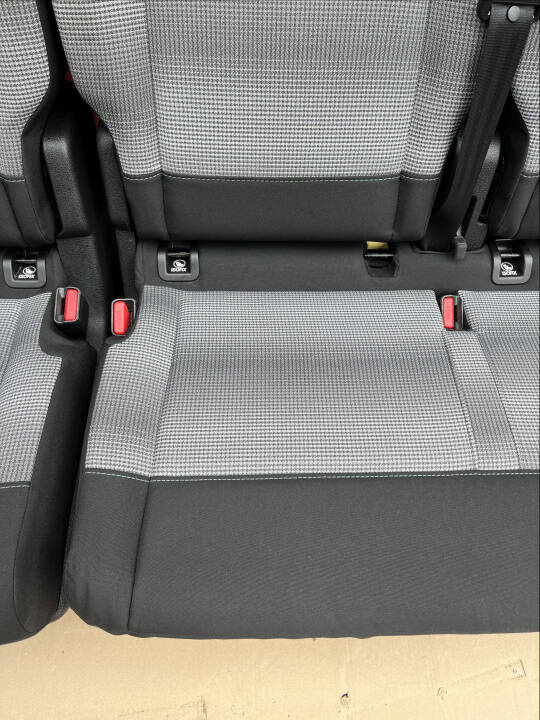 Bench rear triple seat Toyota Proace Verso Traveller Spacetourer Expert Zafira