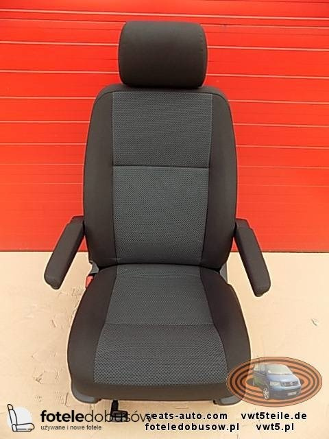 Seat VW T6 T5 front UK passenger | EU driver SIMORA with base adjustments armrests