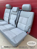 Bench rear triple seat VW T5 grey leather alcantara Multivan Caravelle t6