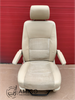 Seat VW T5 front UK passenger | EU driver Beige Leather adjustments armrests