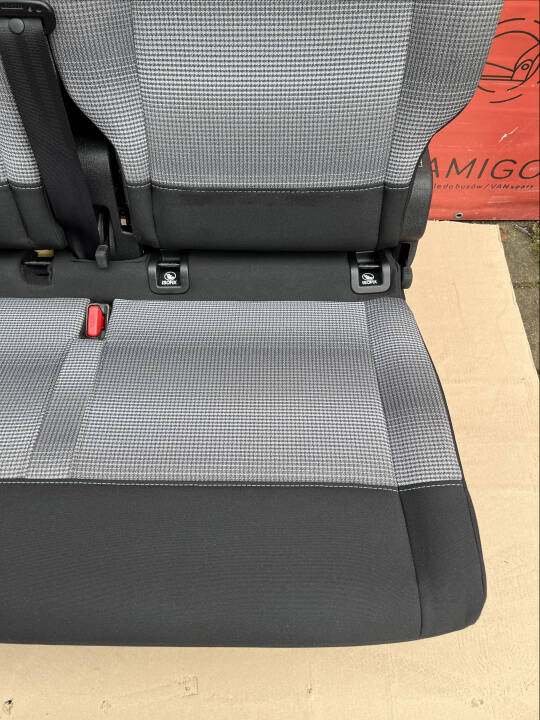 Bench rear triple seat Toyota Proace Verso Traveller Spacetourer Expert Zafira