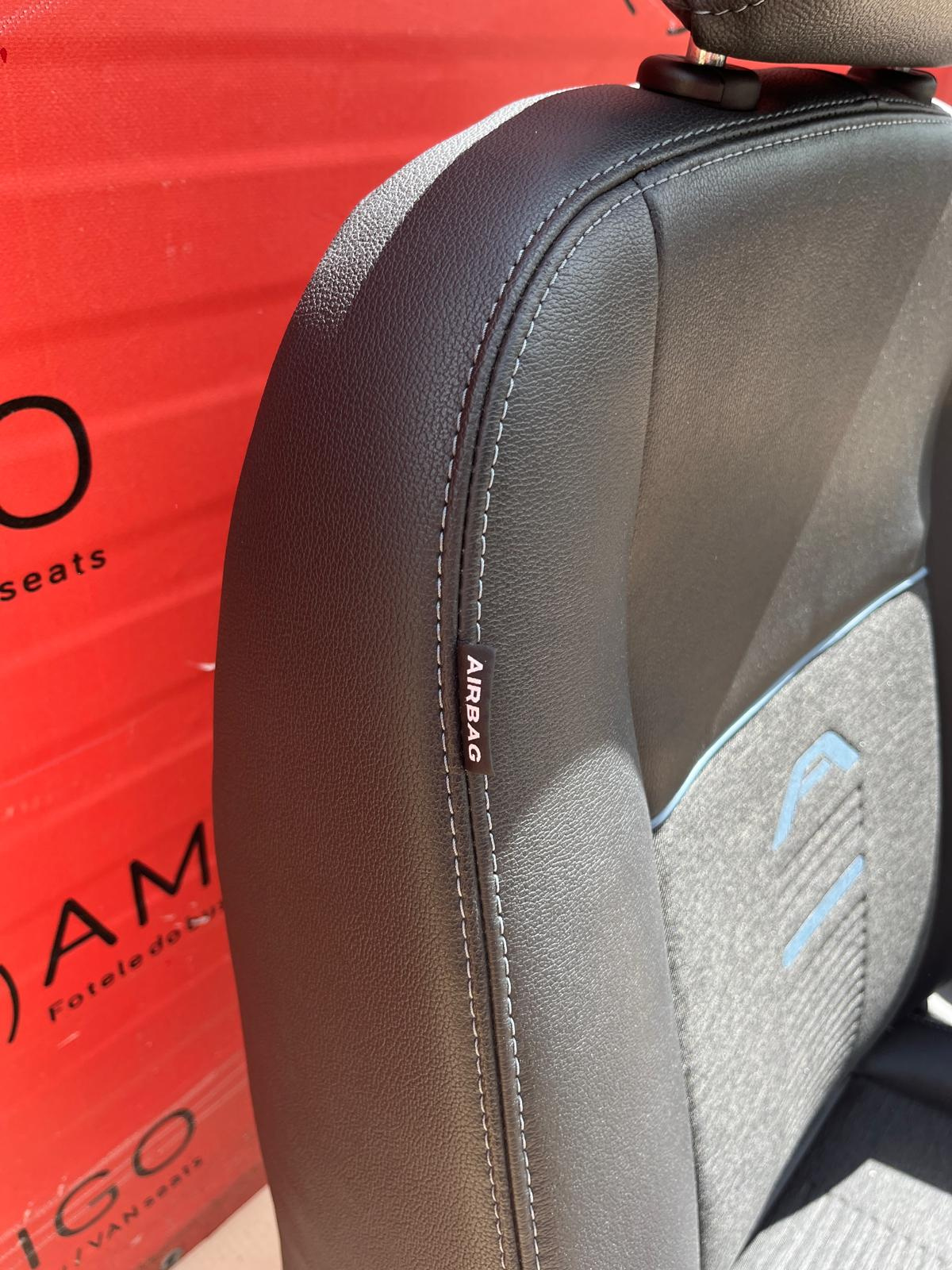 Ford Transit Custom ACTIVE Seat driver passenger 2012-2023 Casual/Glacier Salerno Airbag