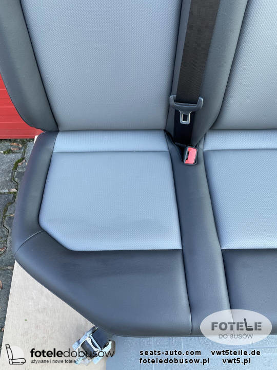 Seat VW Crafter II MAN TGE 2016-2023 quadruple rear four-seats bench belts