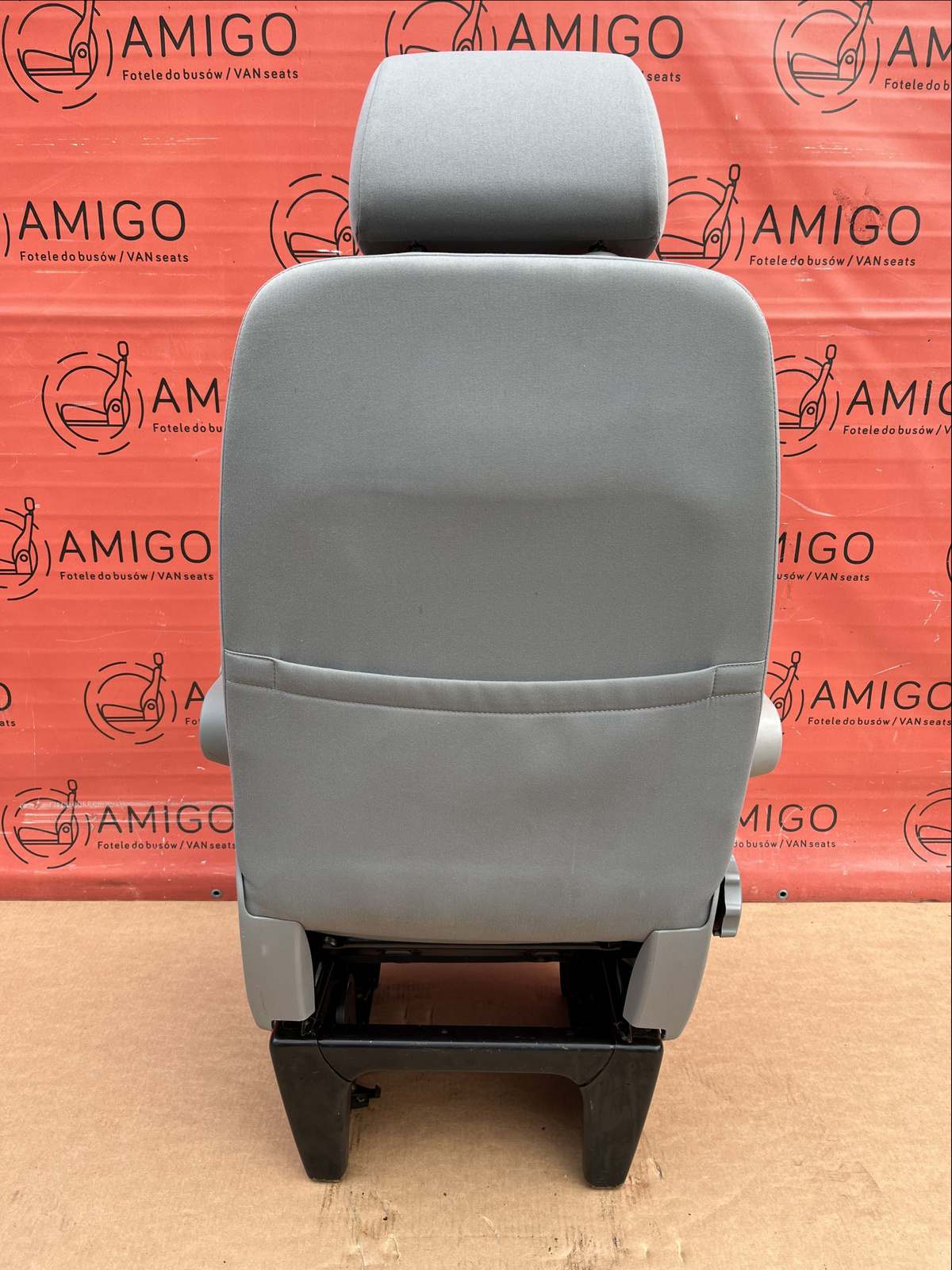Seat VW T5 GP front EU passenger | UK driver Timo grey with base armrests