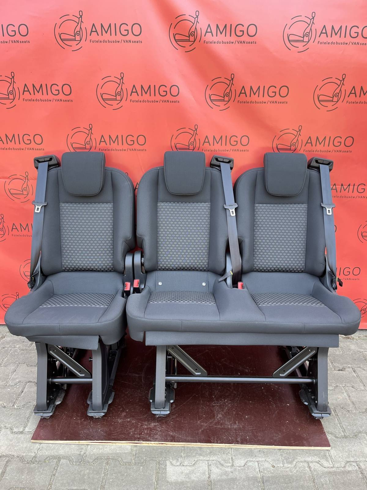 Seat Ford Transit Custom bench rear seats double single Capitol 2nd 3rd row LHD
