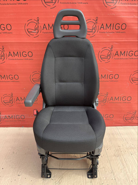 Seat Fiat Ducato 2022-25 Boxer Jumper Relay UK passenger | EU driver seat armrest adjustments Airbag CREPE