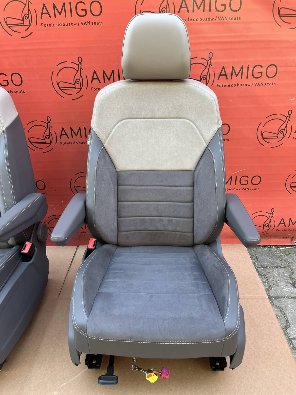 Seats front NEW VW Multivan T7 ArtVelours heated armrests