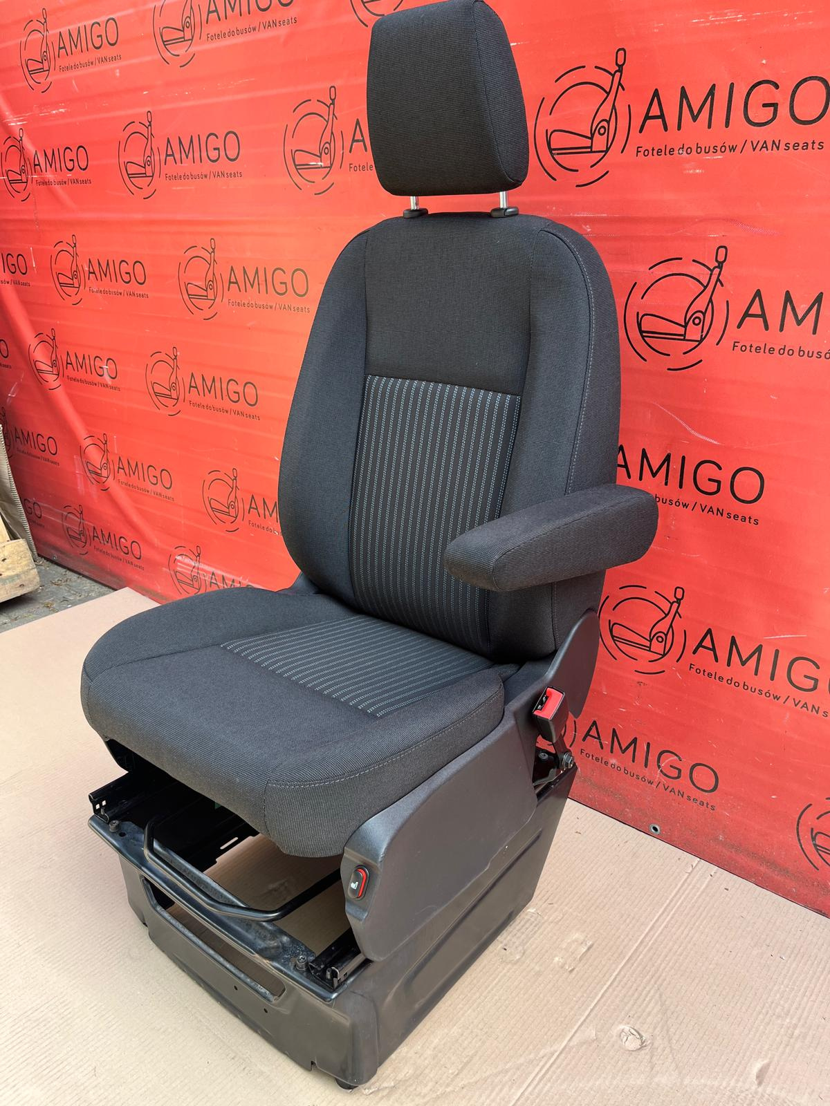 Ford Transit & Custom MK8 Seat EU passenger | UK Driver armrest V363 2012-2022 Lane blue heated