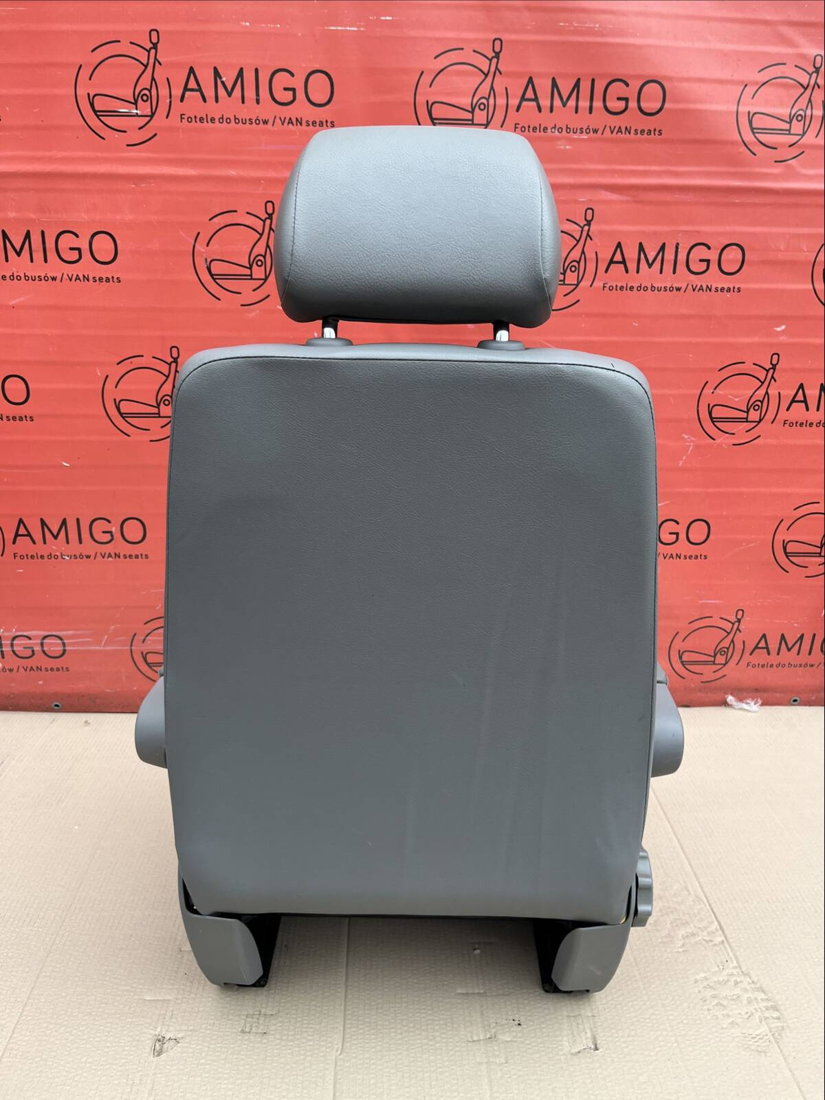 Seat VW T5 Leatherette UK passenger | EU driver comfort armrests