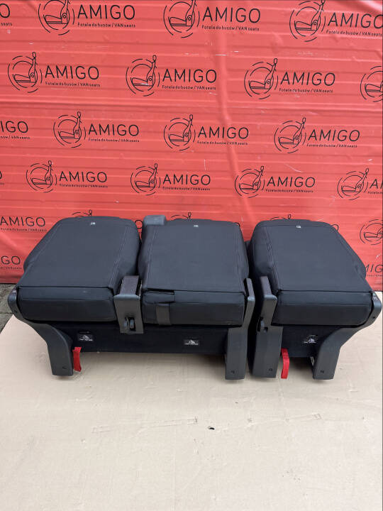 Bench rear triple seat Toyota Proace Verso Traveller Spacetourer Expert Zafira