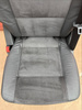 Seat single VW T5 Multivan Caravelle anthracite leather with alcantara rear t6