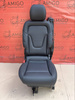 Seat single rear right side Mercedes V-class W447 Black Nappa Leather