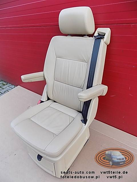 VW T5 Multivan swivel seat, cream