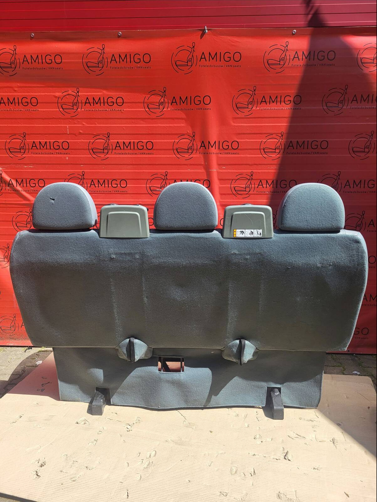 Seat Ford Transit MK7 bench triple rear three-seats