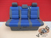 Bench rear triple seat VW T5 Multivan Caravelle Anthracite Blue