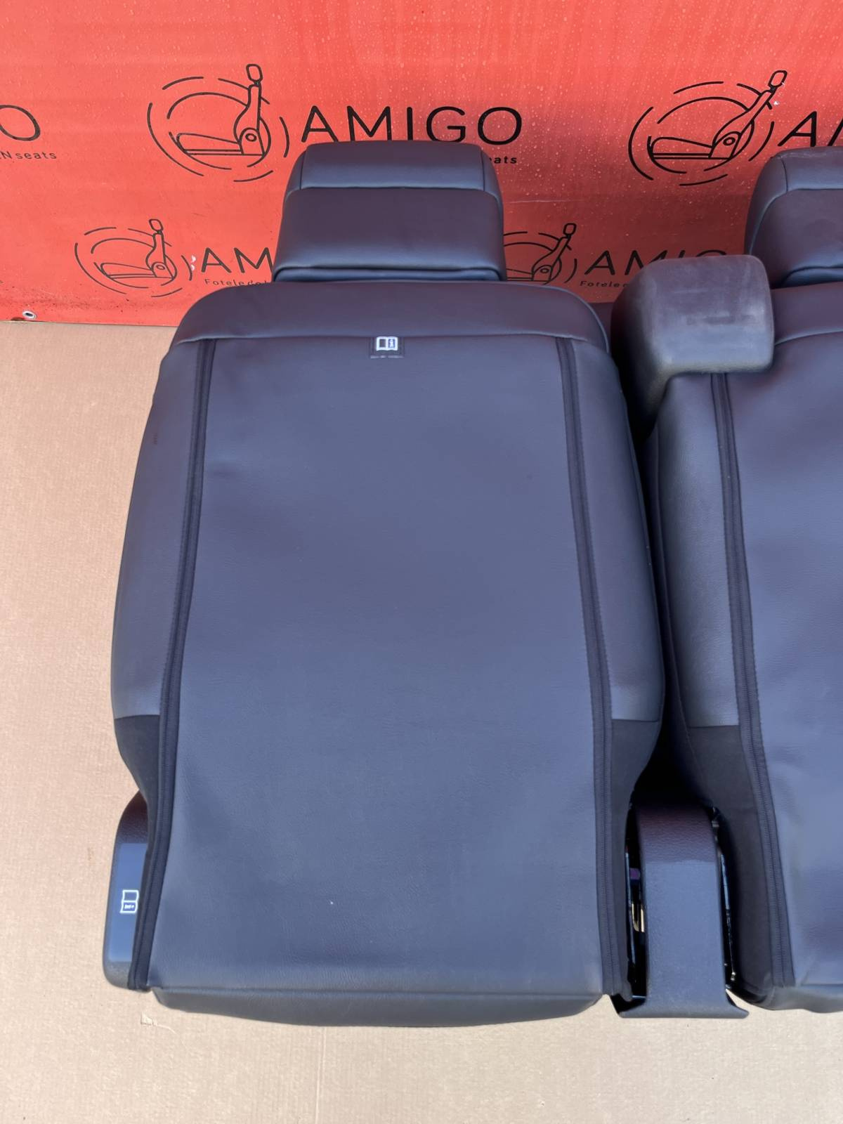 Rear bench seat Traveller Spacetourer Ulysse Zafira Vivaro Proace leather rails